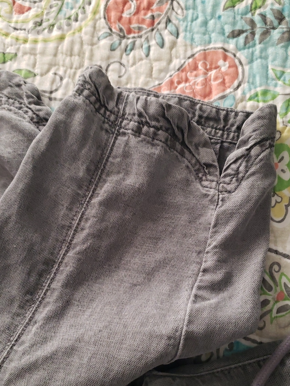 C&C California Linen Blend Pants M - Picture 6 of 10
